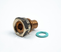 Переходник REHAU 32х1 1/2" с накидной гайкой RX+  под остаток