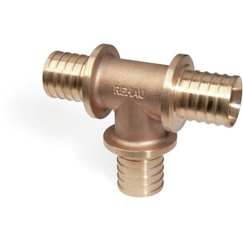 Тройник РЕХАУ 63х63х63 RX+ бронза