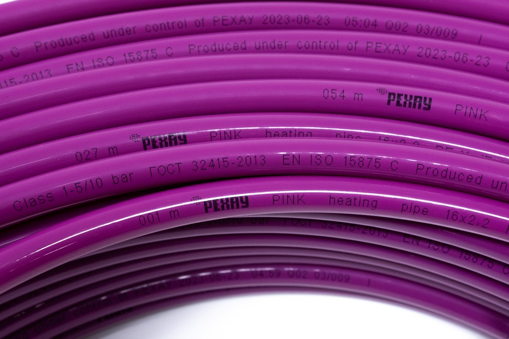 Труба РЕХАУ PINK 20х2,8мм, бухта 120м