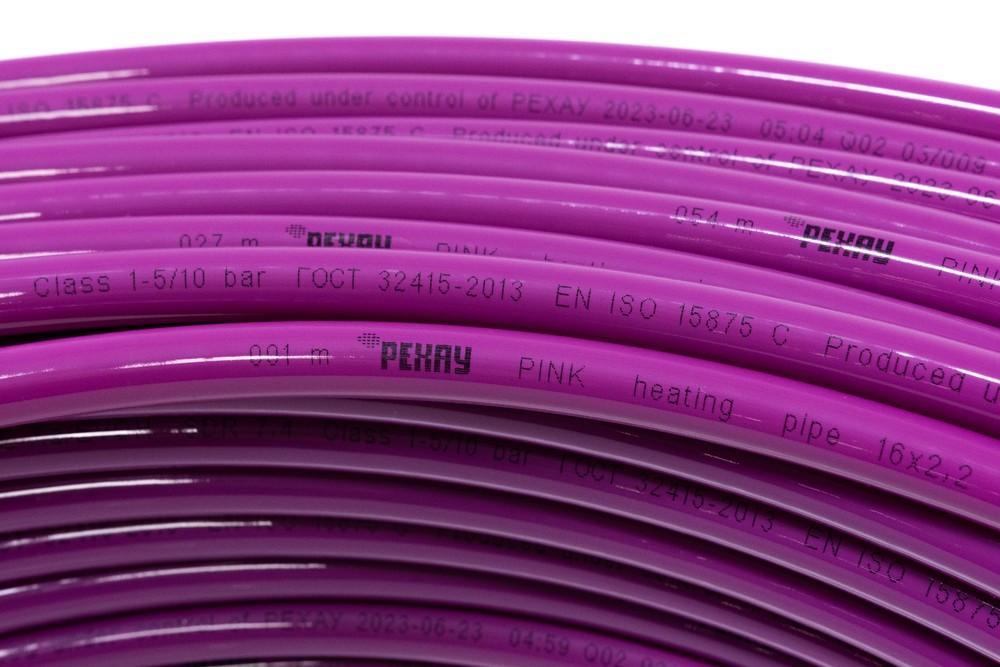 Труба РЕХАУ PINK 20х2,8мм, бухта 120м