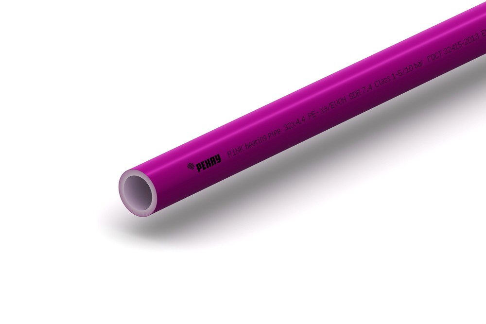 Труба РЕХАУ PINK 32х4,4 мм,   бухта 50 м