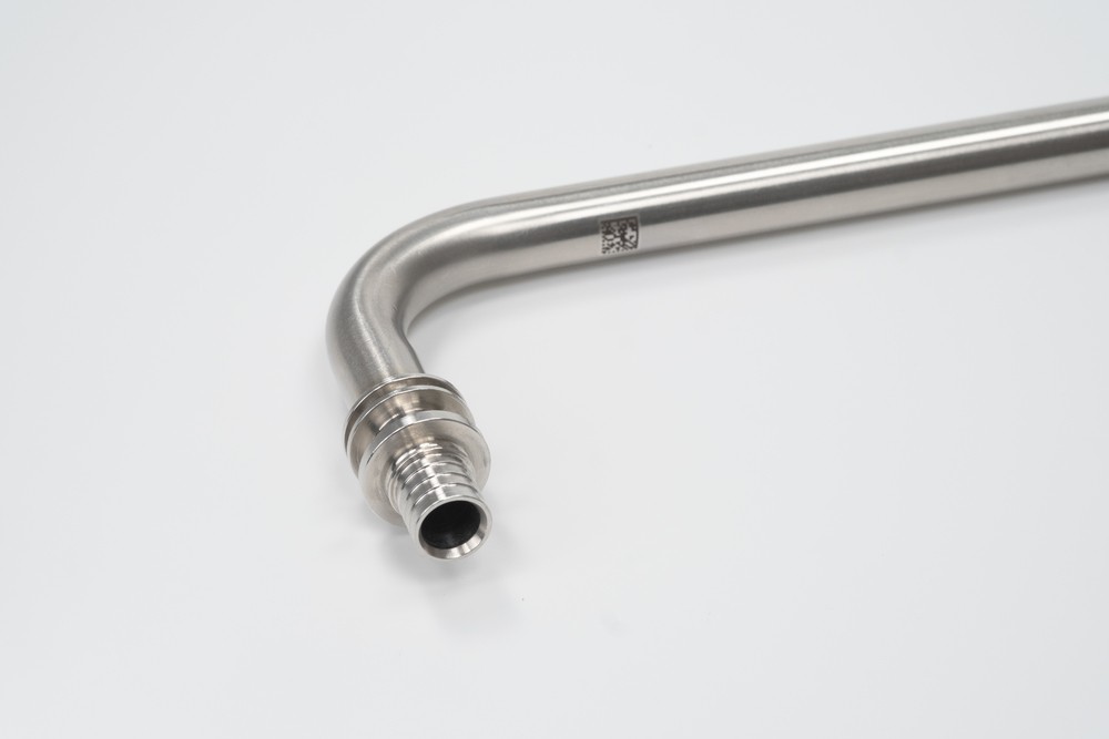 Трубка Г-образная 16/250 для подключения ОП, Рехау 